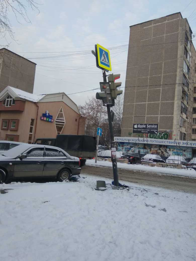 Поврежден светофор | Гражданский патруль - общественная организация